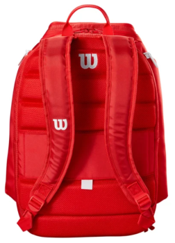 Preview: Wilson Tour Super Tour Rucksack - Rot